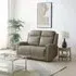 Henley 2-Seater Electric Recliner Sofa - Taupe, Leather