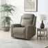 Henley Electric Recliner Armchair - Taupe, Leather