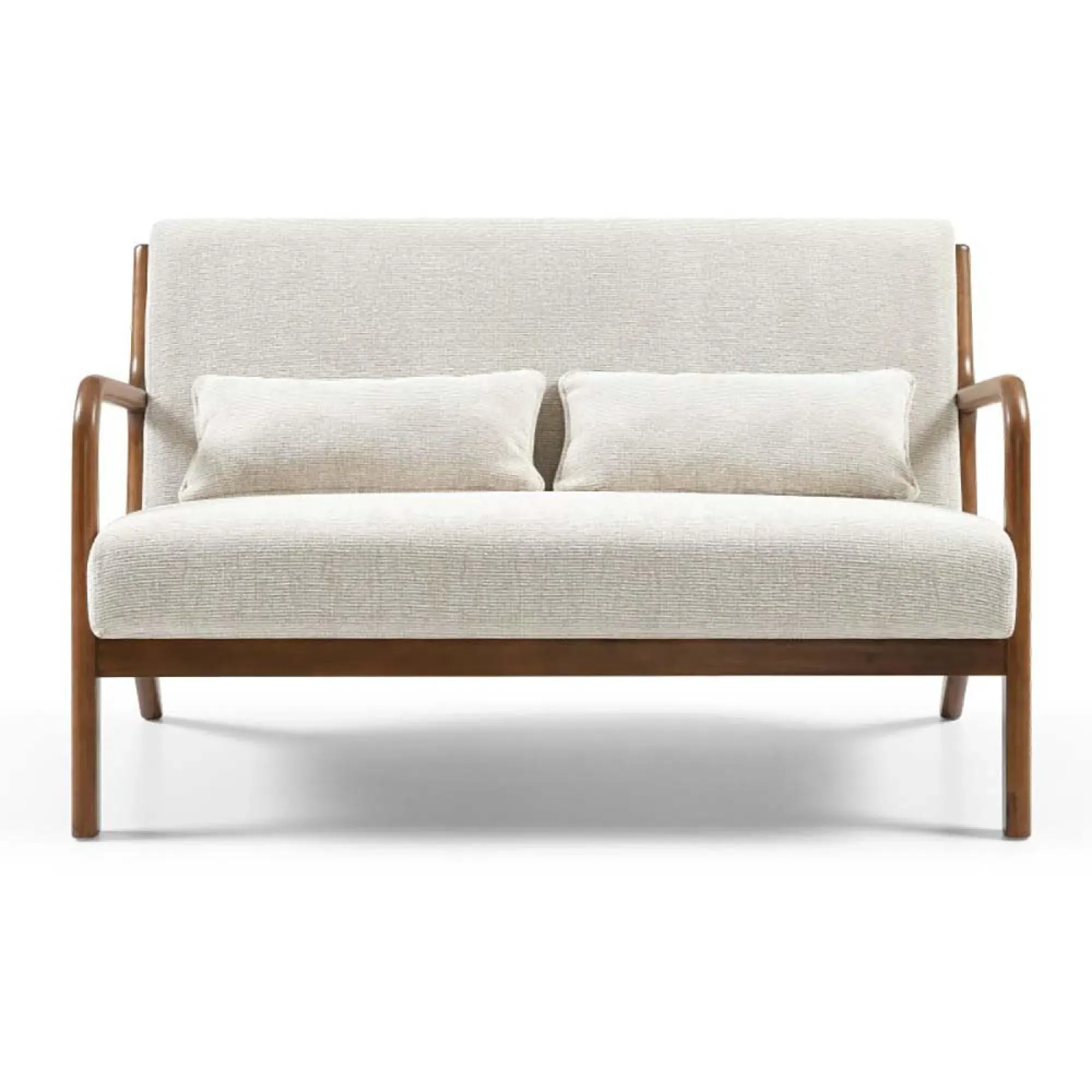 Inca Leto 2-Seater Sofa - Natural, Chenille