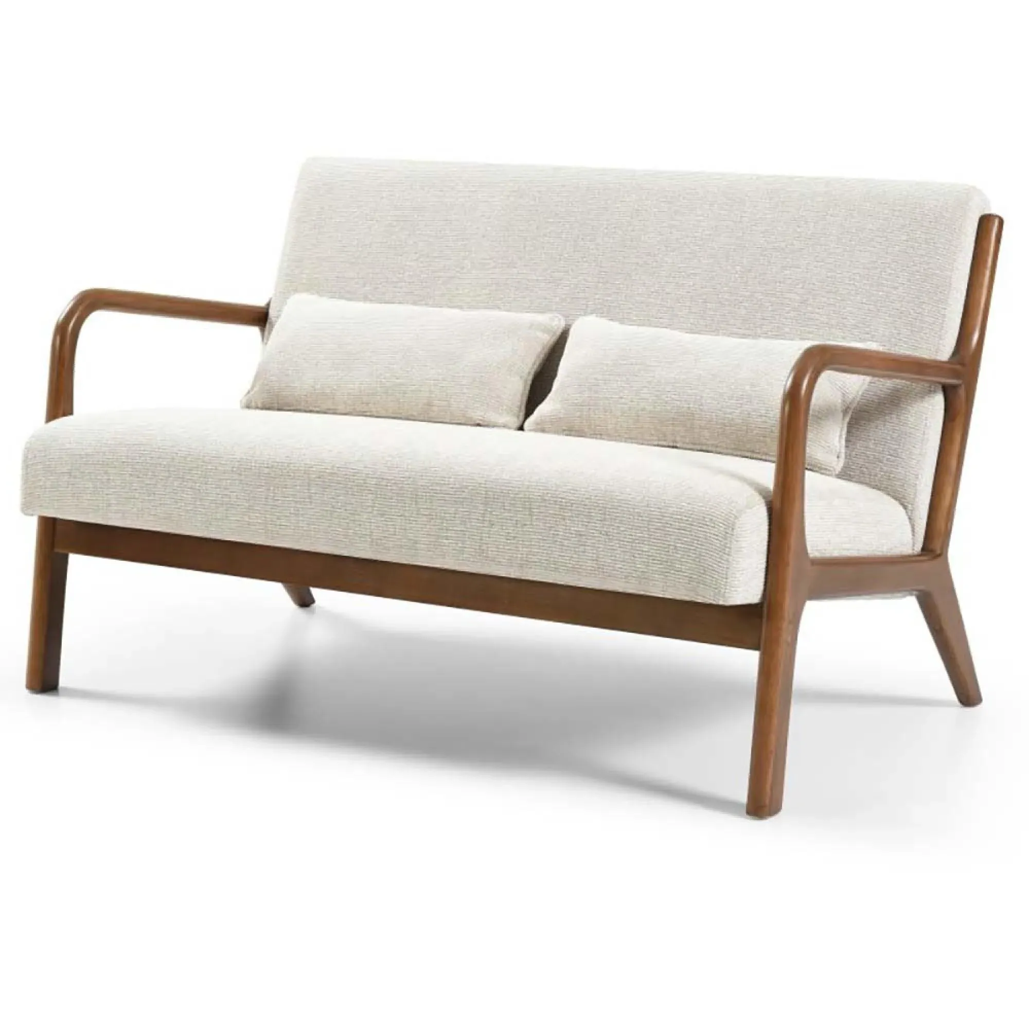 Inca Leto 2-Seater Sofa - Natural, Chenille