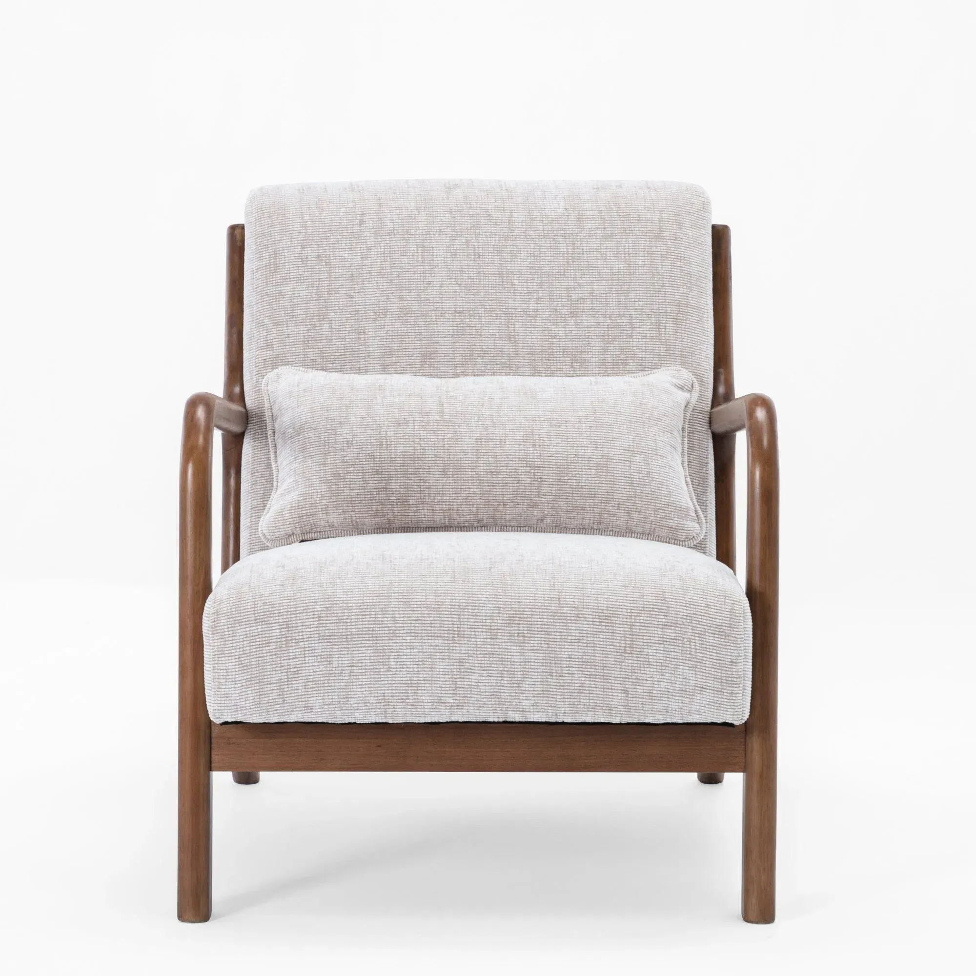 Inca Leto Armchair - Natural, Chenille