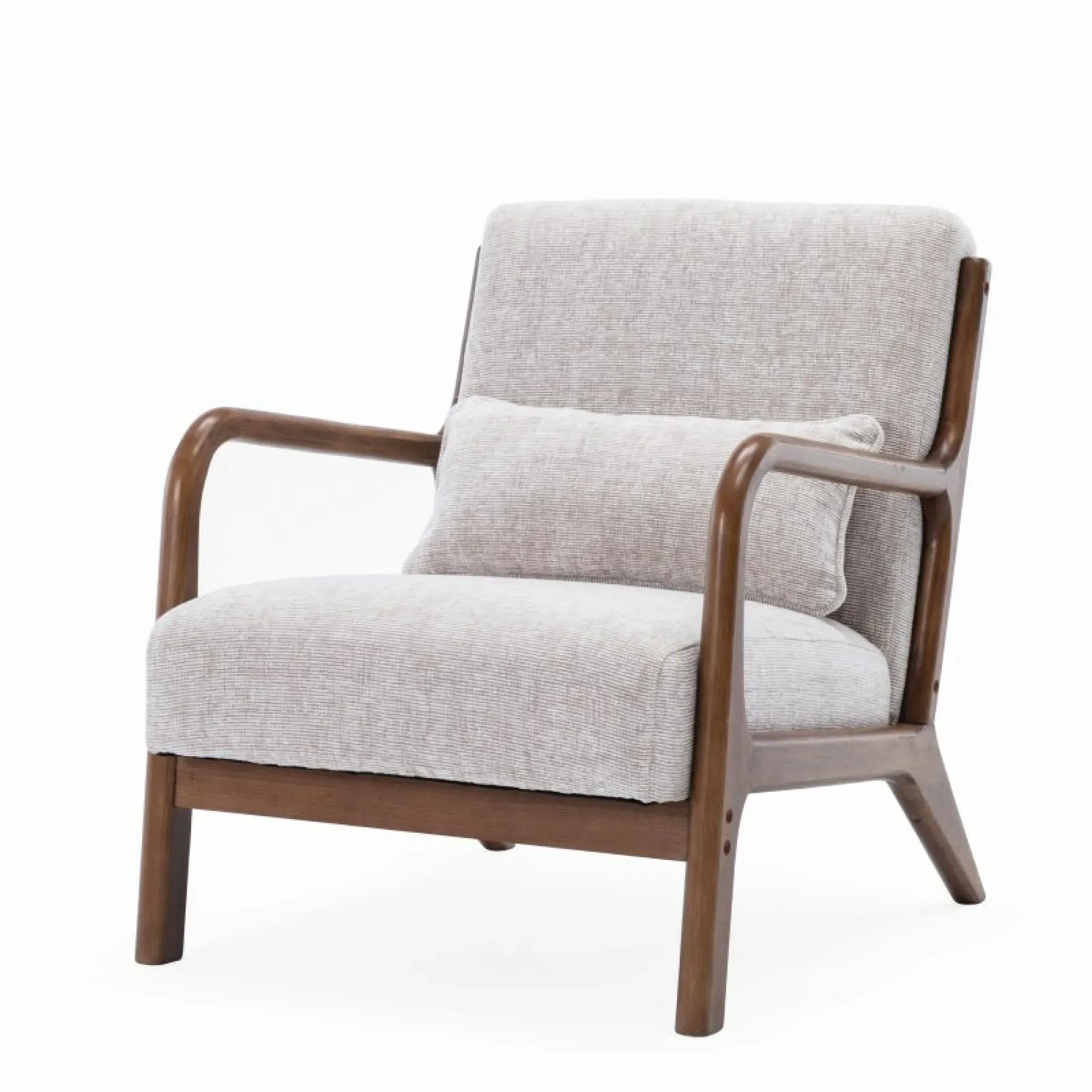 Inca Leto Armchair - Natural, Chenille