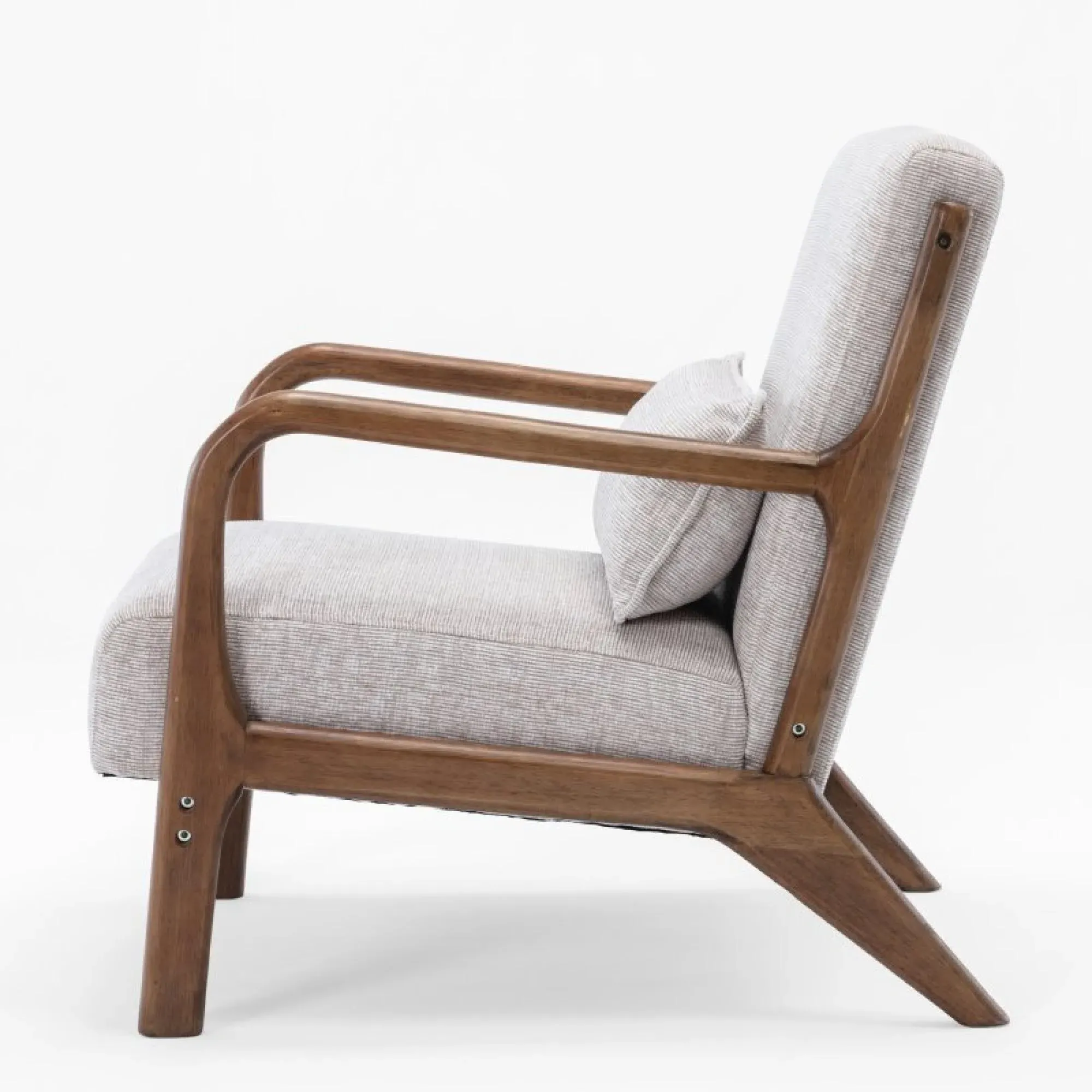 Inca Leto Armchair - Natural, Chenille