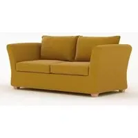Kendle 2-Seater Sofa Bed - Saffron, Fabric