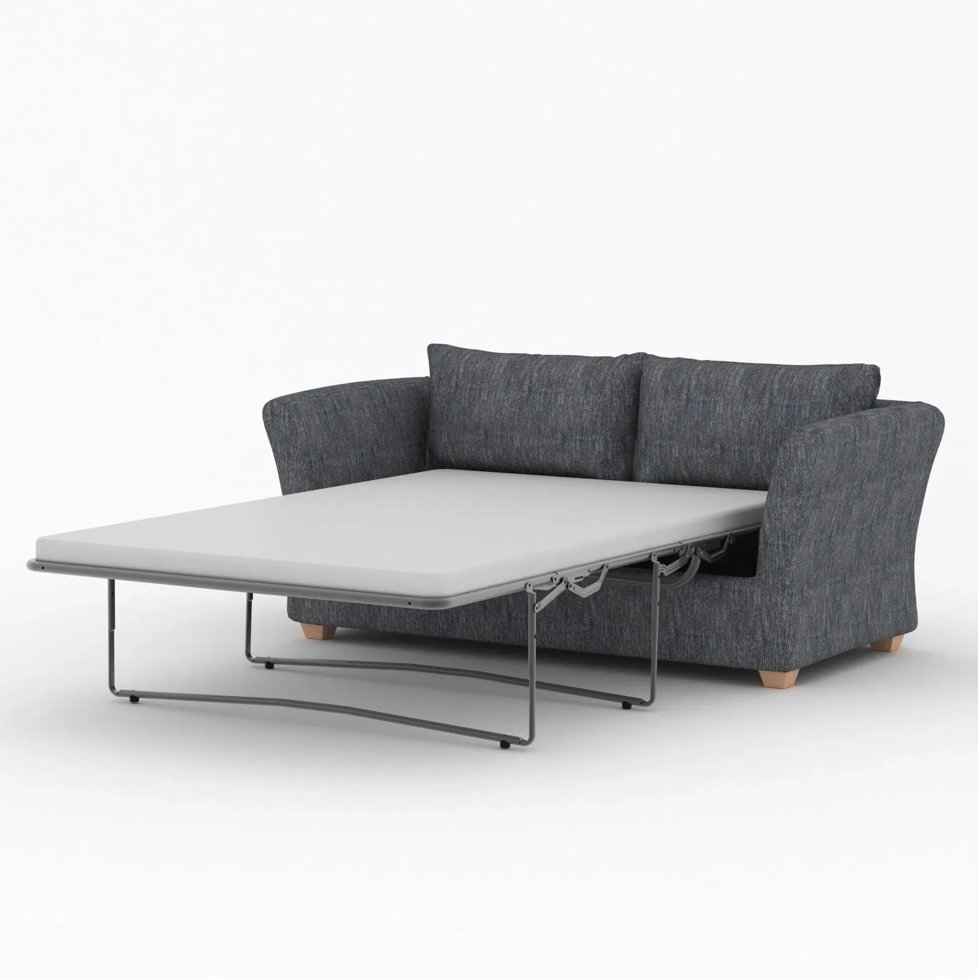Kendle Piero 2-Seater Sofa Bed - Thunderstorm, Fabric