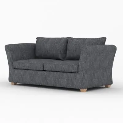 Kendle Piero 2-Seater Sofa Bed - Thunderstorm, Fabric
