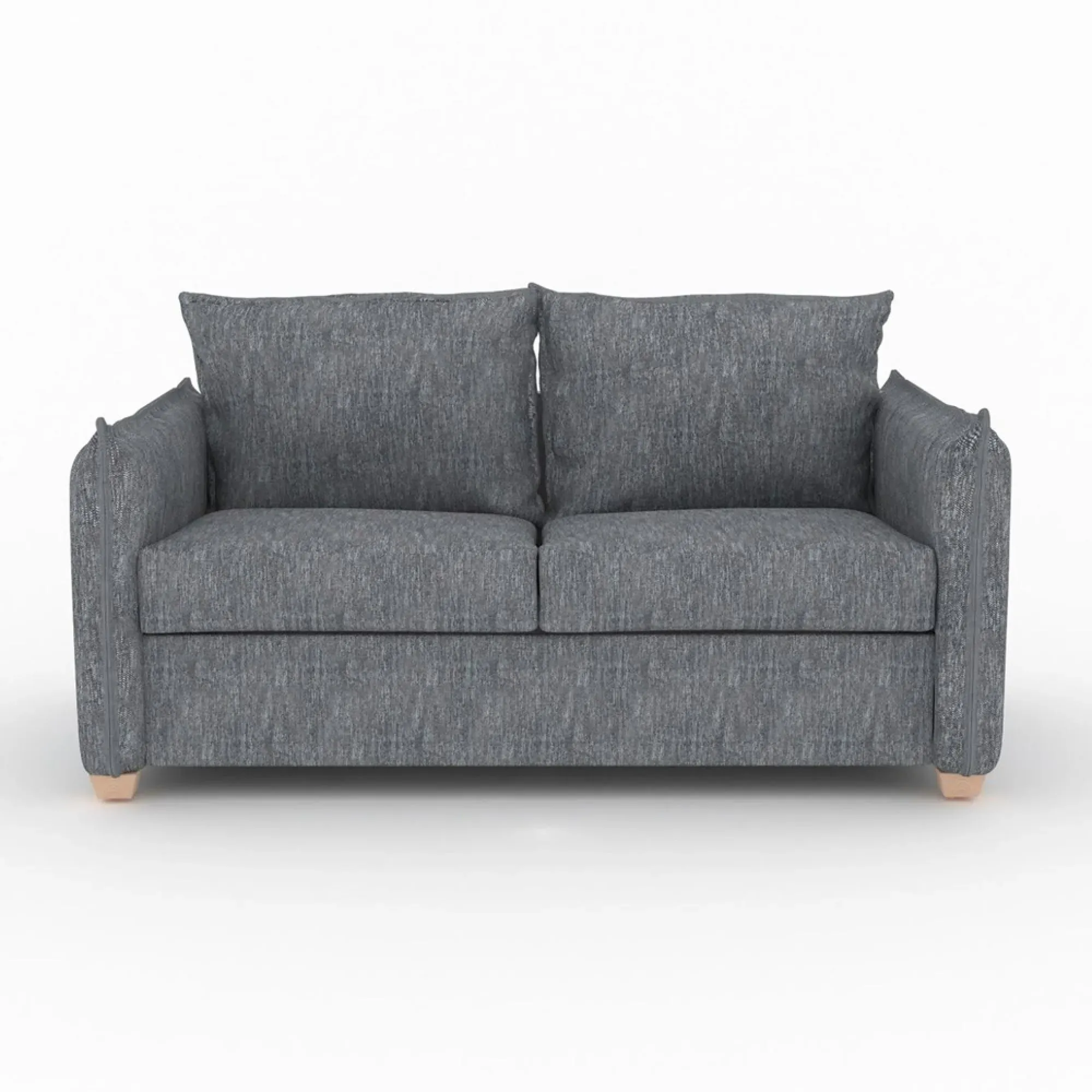 Oliver Piero 2-Seater Sofa Bed - Thunderstorm, Fabric