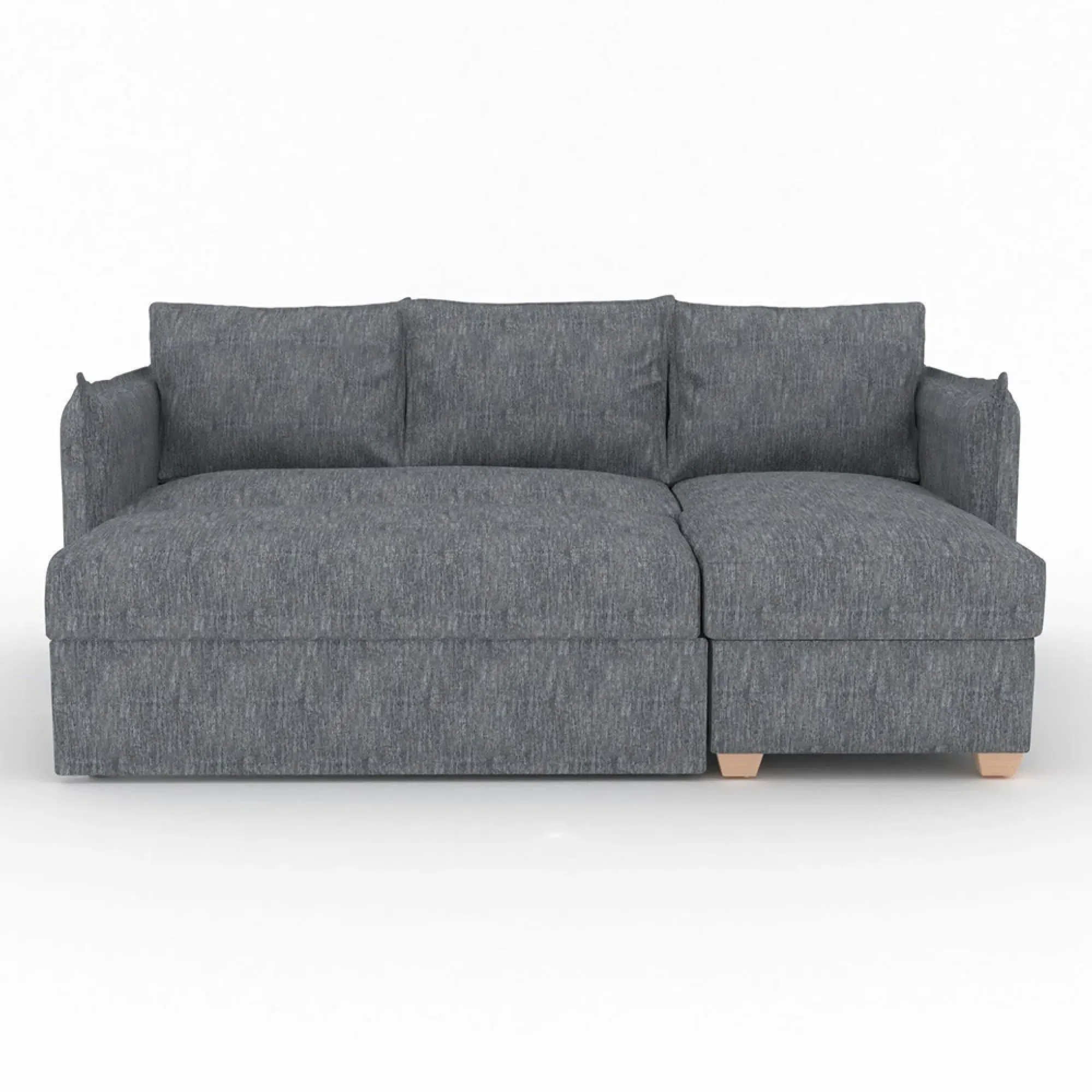 Oscar Corner Sofa Bed - Piero Thunderstorm