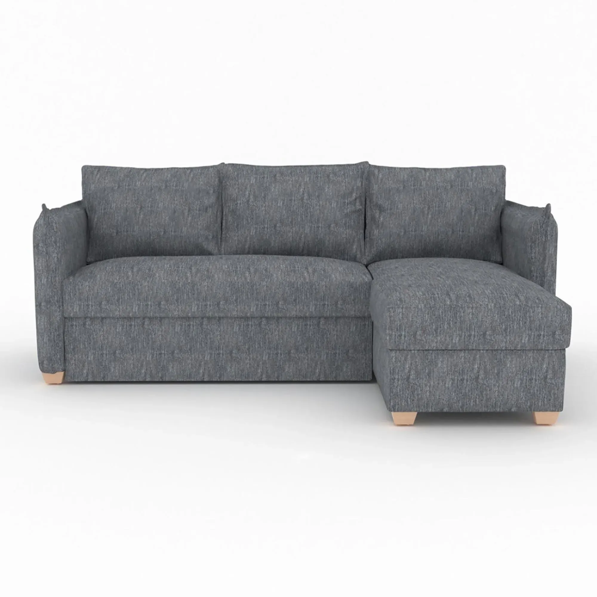 Oscar Corner Sofa Bed - Piero Thunderstorm