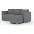 Oscar Corner Sofa Bed - Piero Thunderstorm