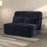 Redford Sunningdale 2-Seater Pull Out Sofa Bed - Blue, Fabric