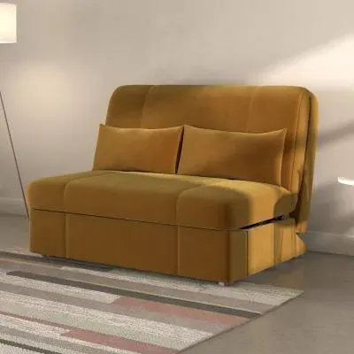 Redford Sunningdale 2-Seater Pull Out Sofa Bed - Saffron, Fabric