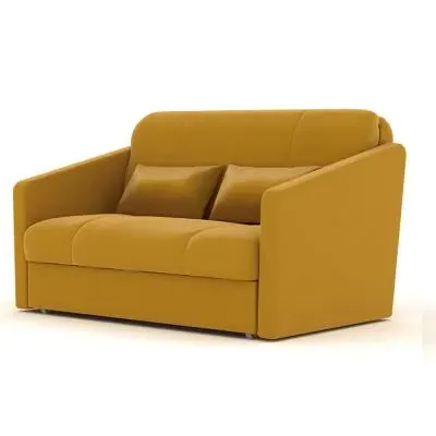 Redford Sunningdale 2-Seater Pull Out Sofa Bed with Sloped Arms - Saffron, Fabric