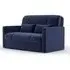 Redford Sunningdale 2-Seater Pull Out Sofa Bed with Square Arms - Blue, Fabric