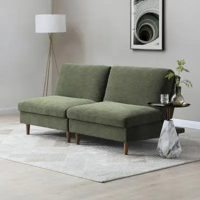 Scott Eryx Click Clack Chair - Olive, Chenille