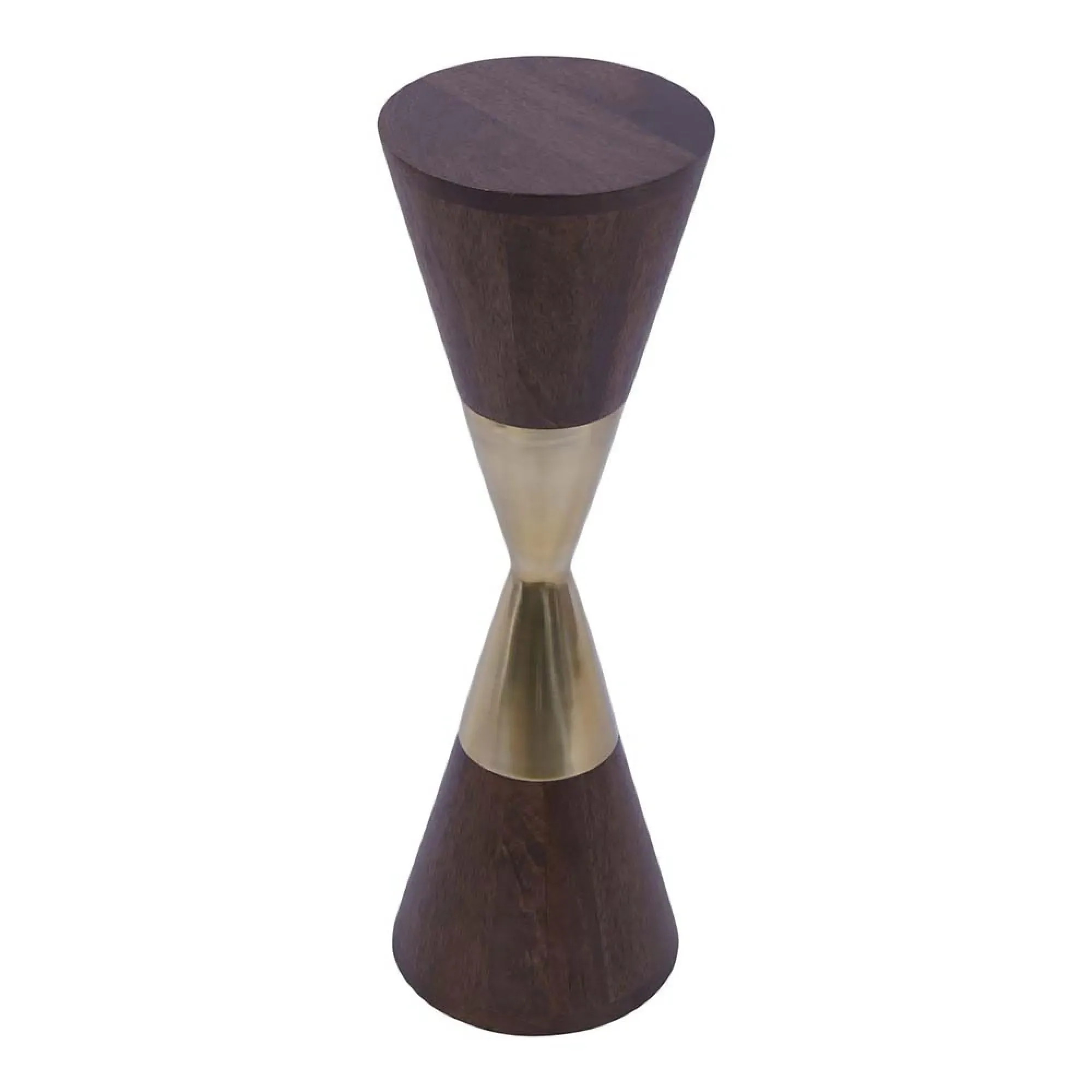 Amalfi Round Cocktail Table - Washed Wood