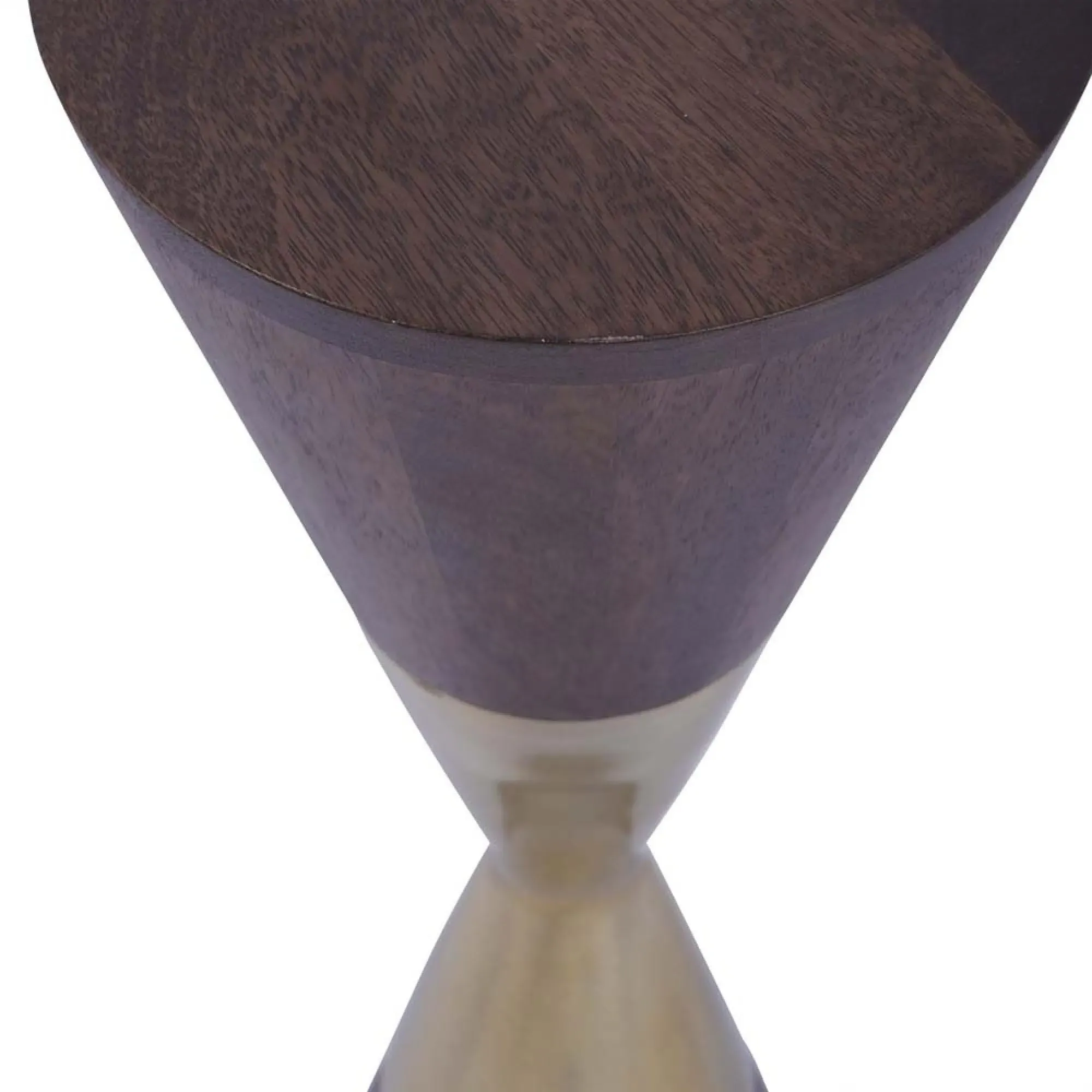 Amalfi Round Cocktail Table - Washed Wood