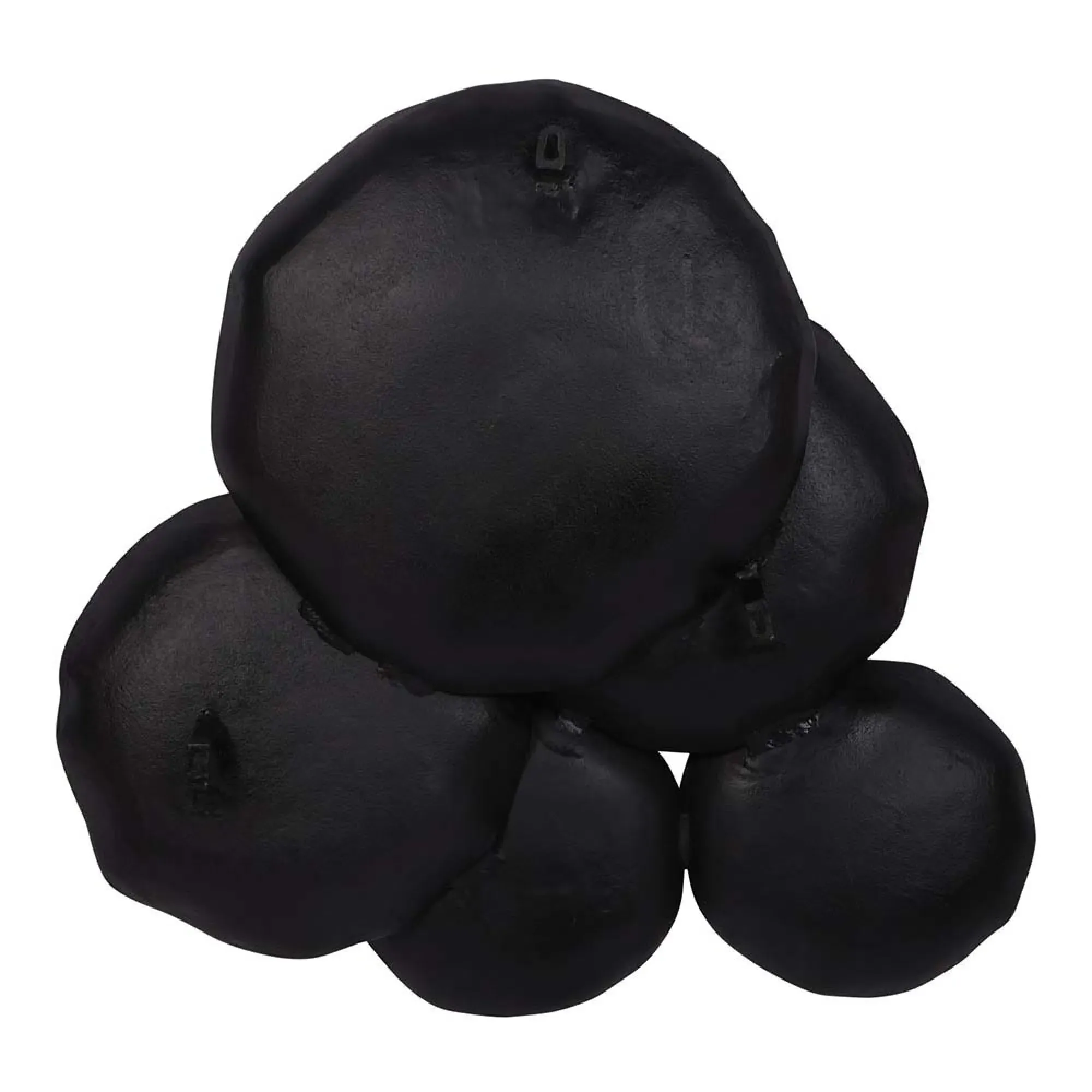 Arlow 5 Disc Wall Art - Black, Metal