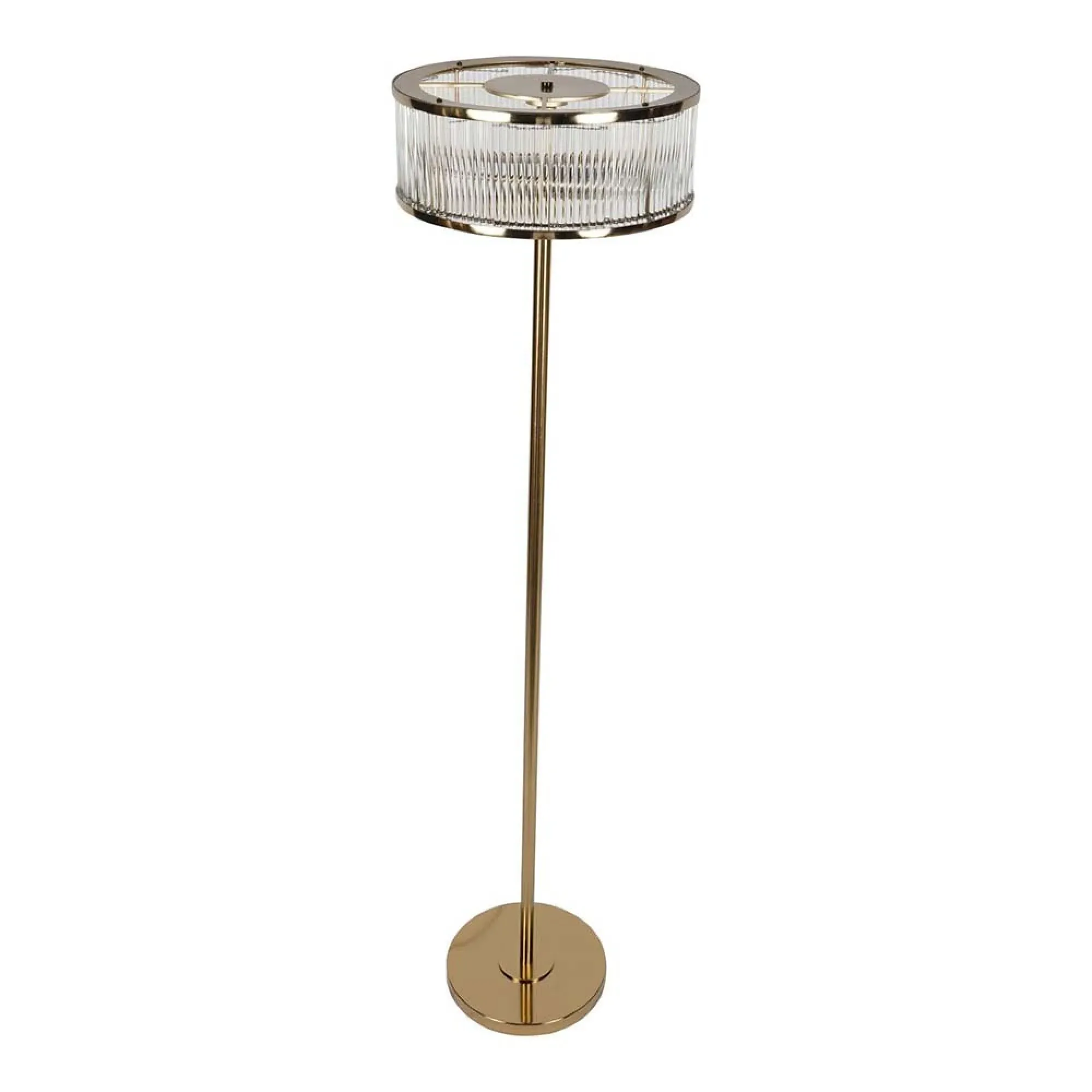 Beaumont Floor Lamp - Antique Brass