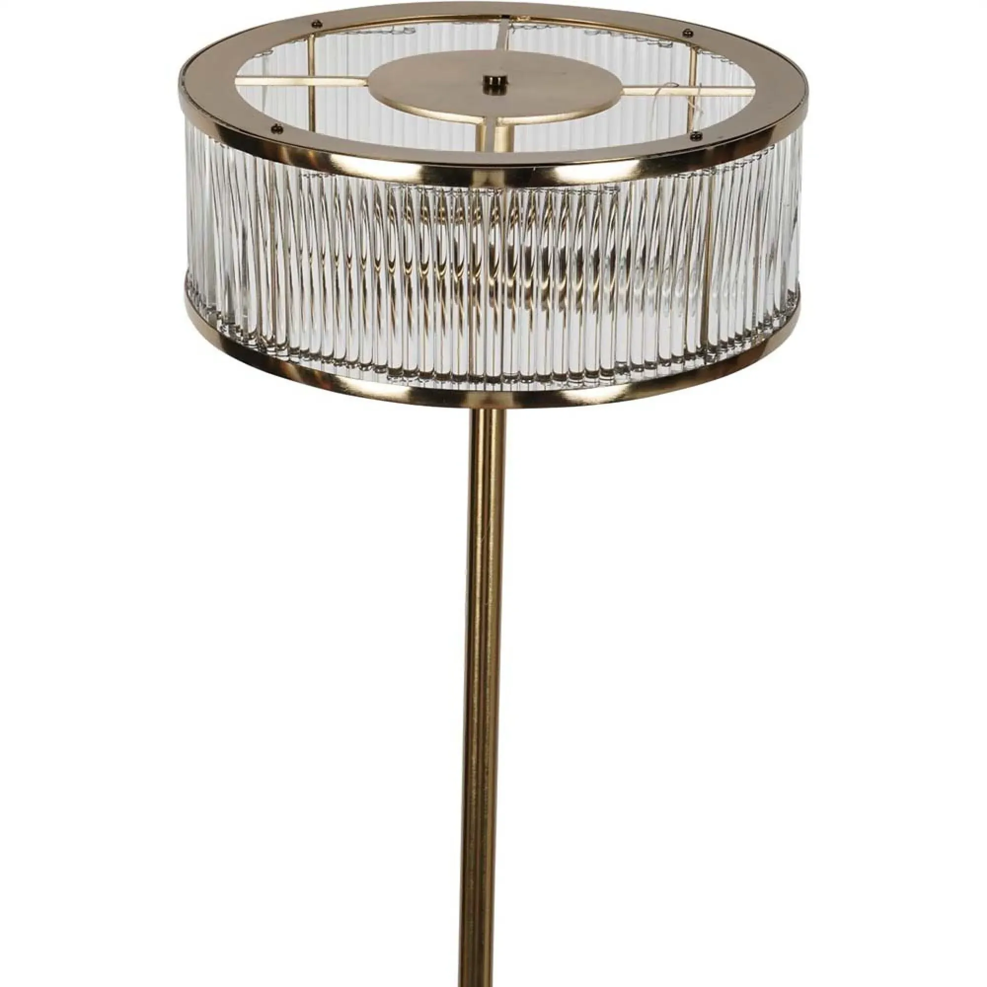 Beaumont Floor Lamp - Antique Brass