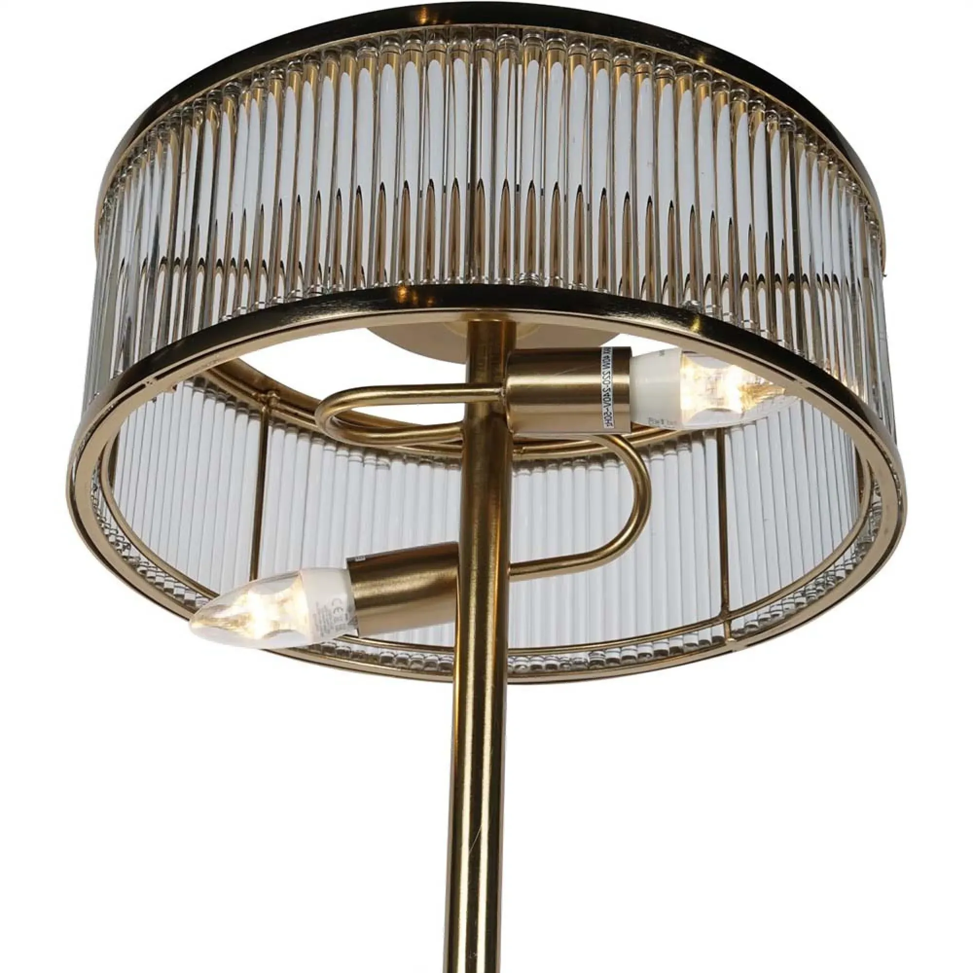 Beaumont Floor Lamp - Antique Brass