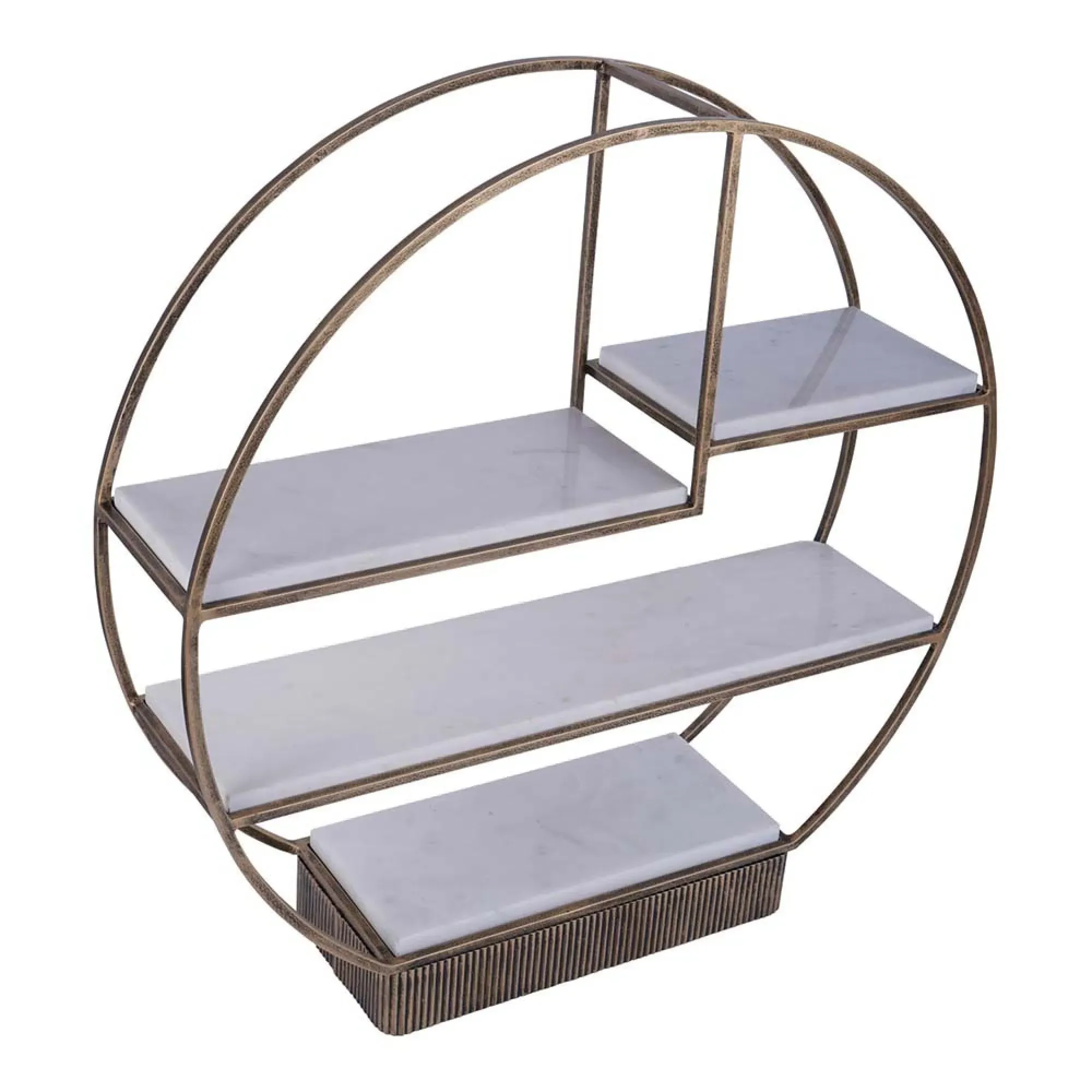 Belvedere Multi Tier Buffet Stand - Aged Gold