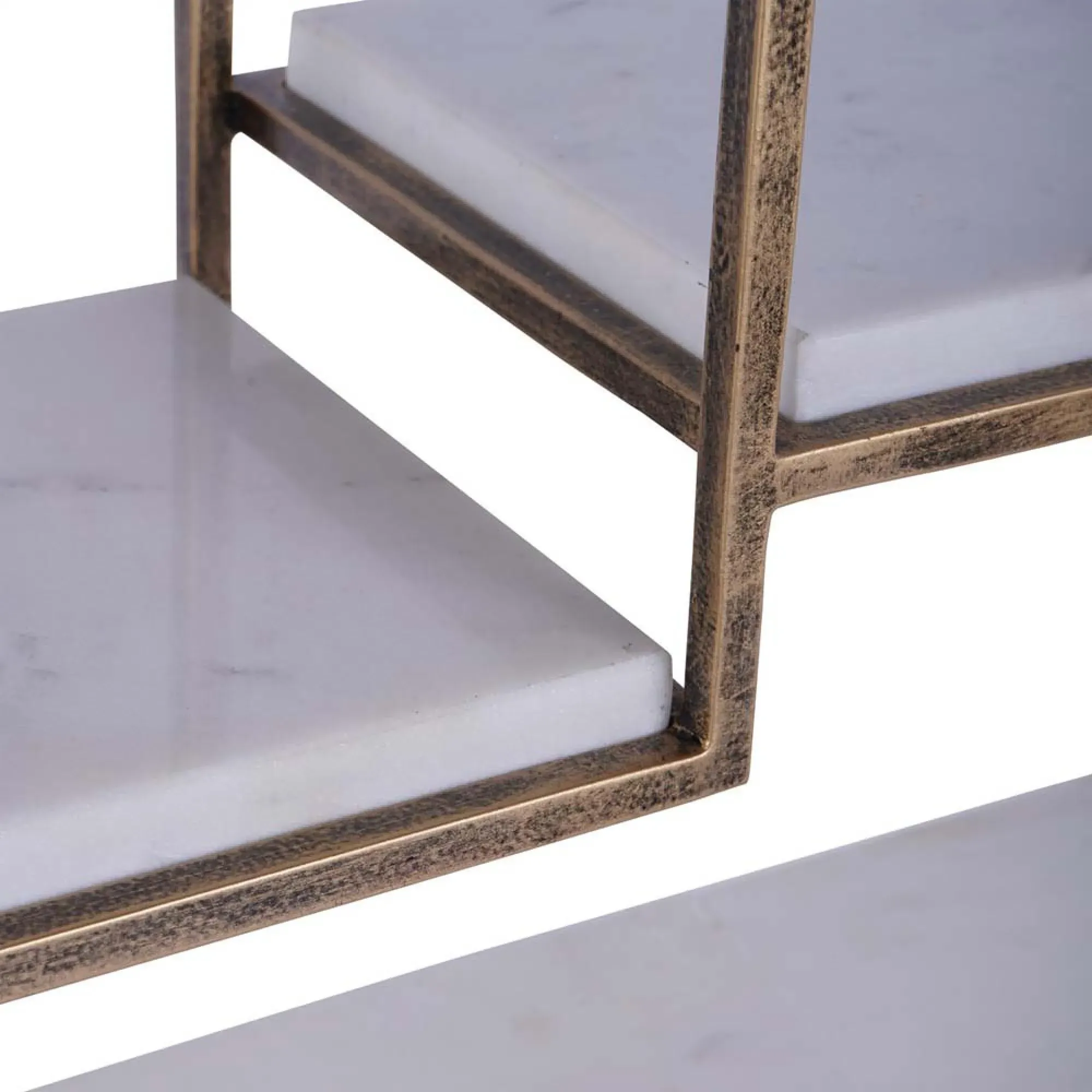 Belvedere Multi Tier Buffet Stand - Aged Gold