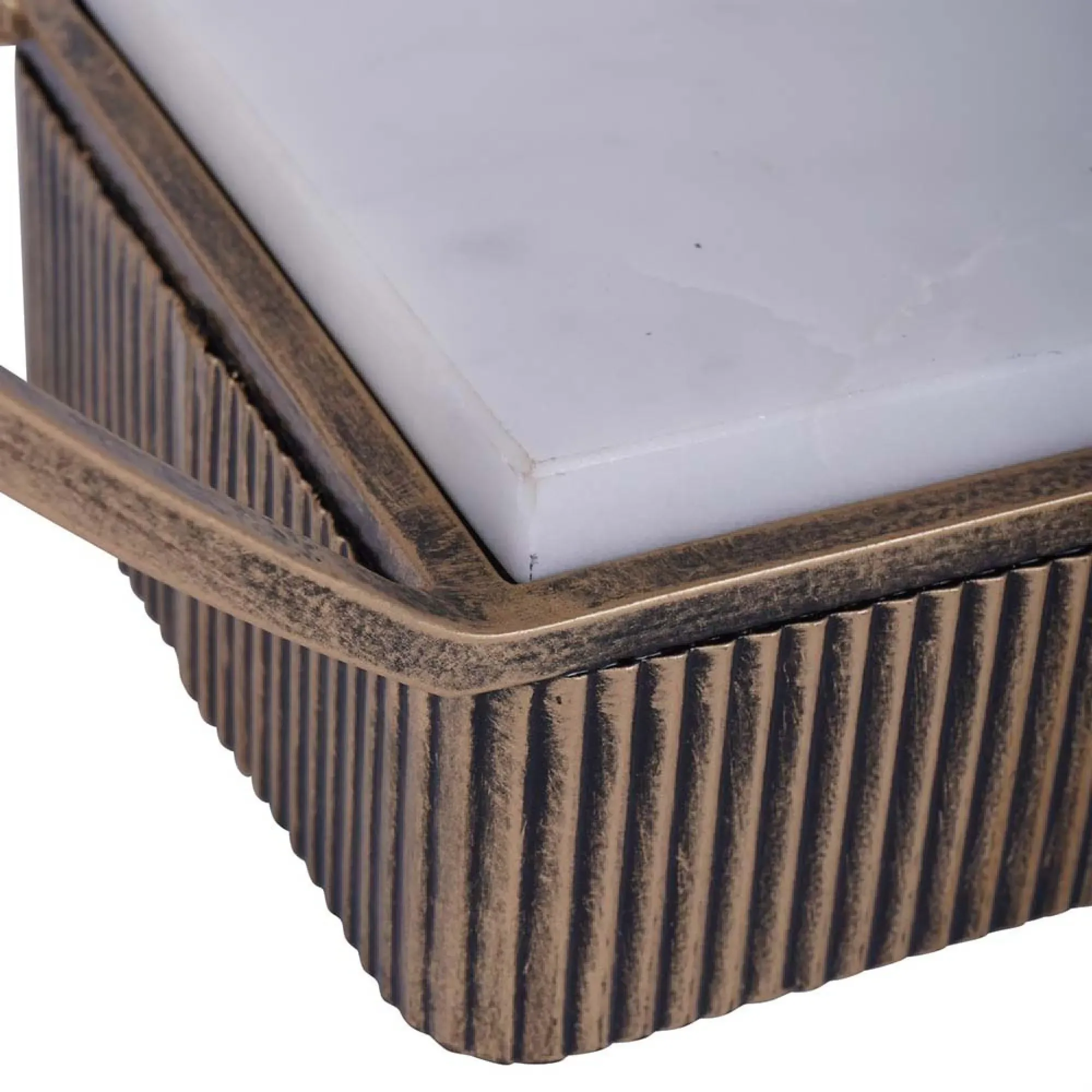 Belvedere Multi Tier Buffet Stand - Aged Gold