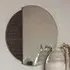 Belvedere Round Wall Mirror - Black