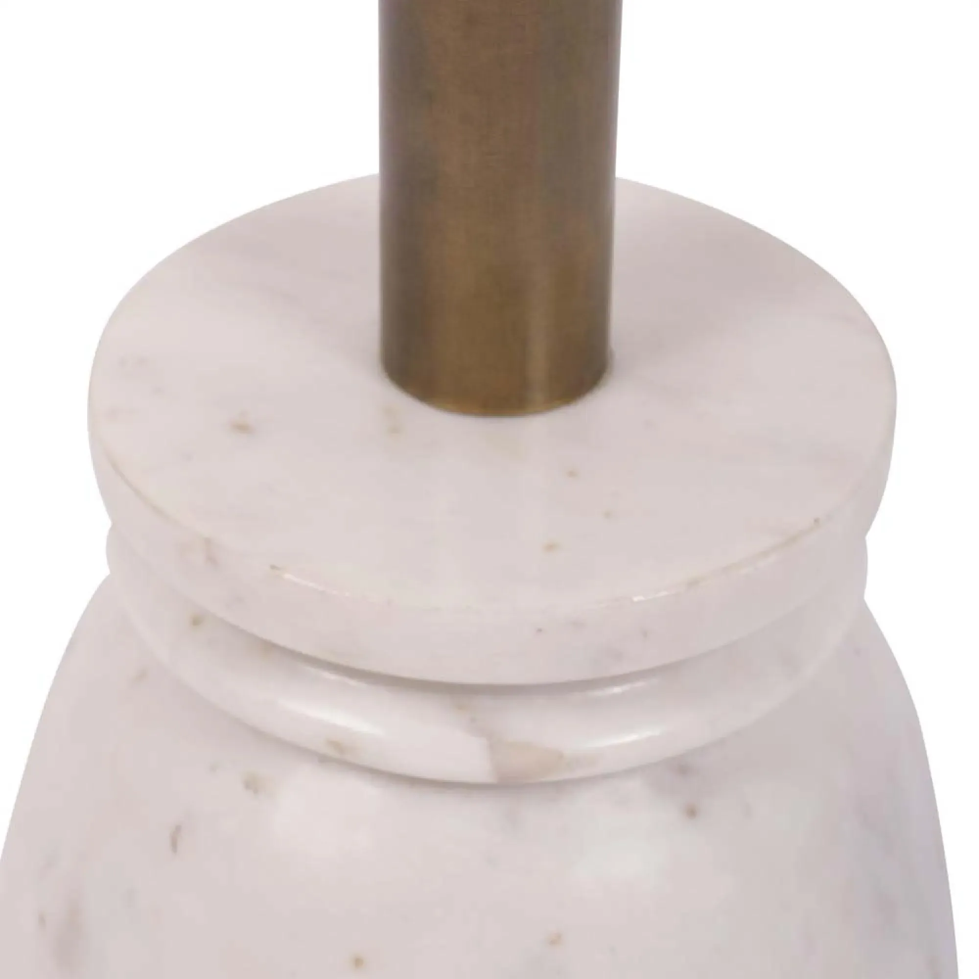 Bensen Round Side Table - Brass