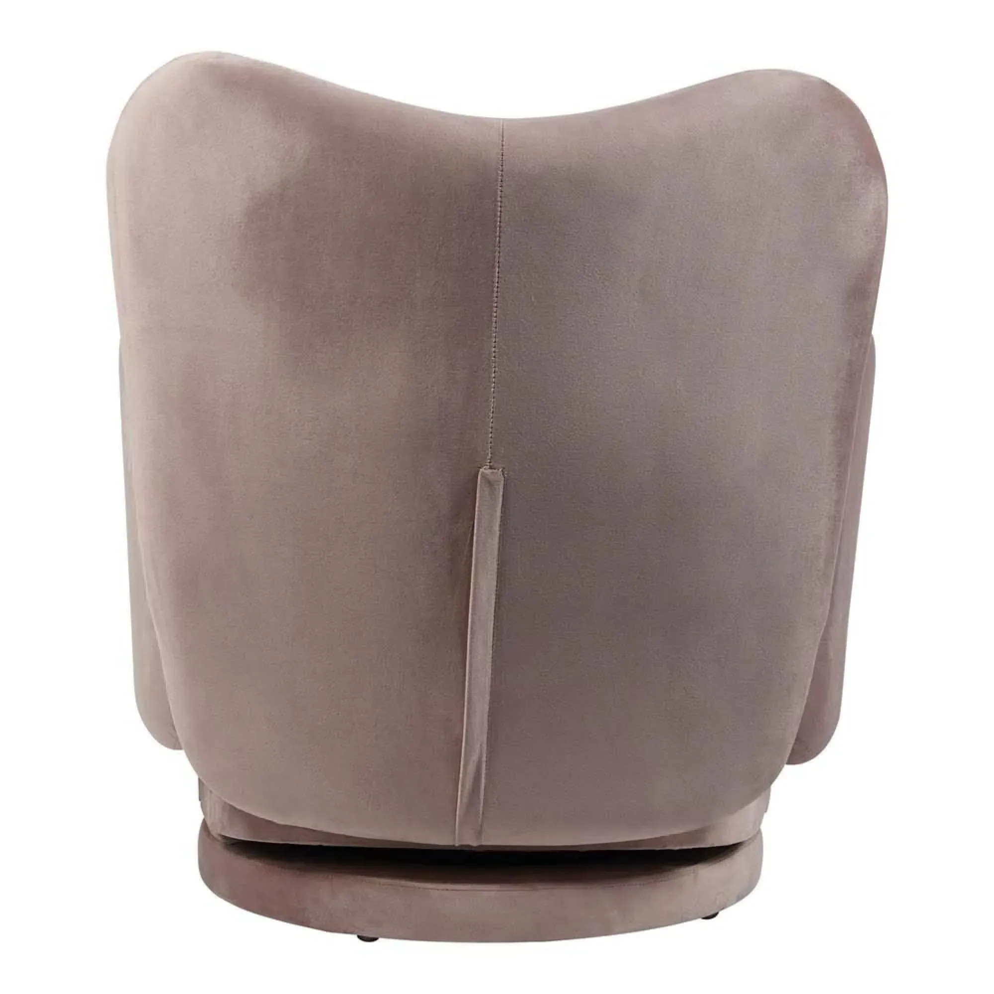Bingham Upholstered Swivel Chair - Pink, Velvet