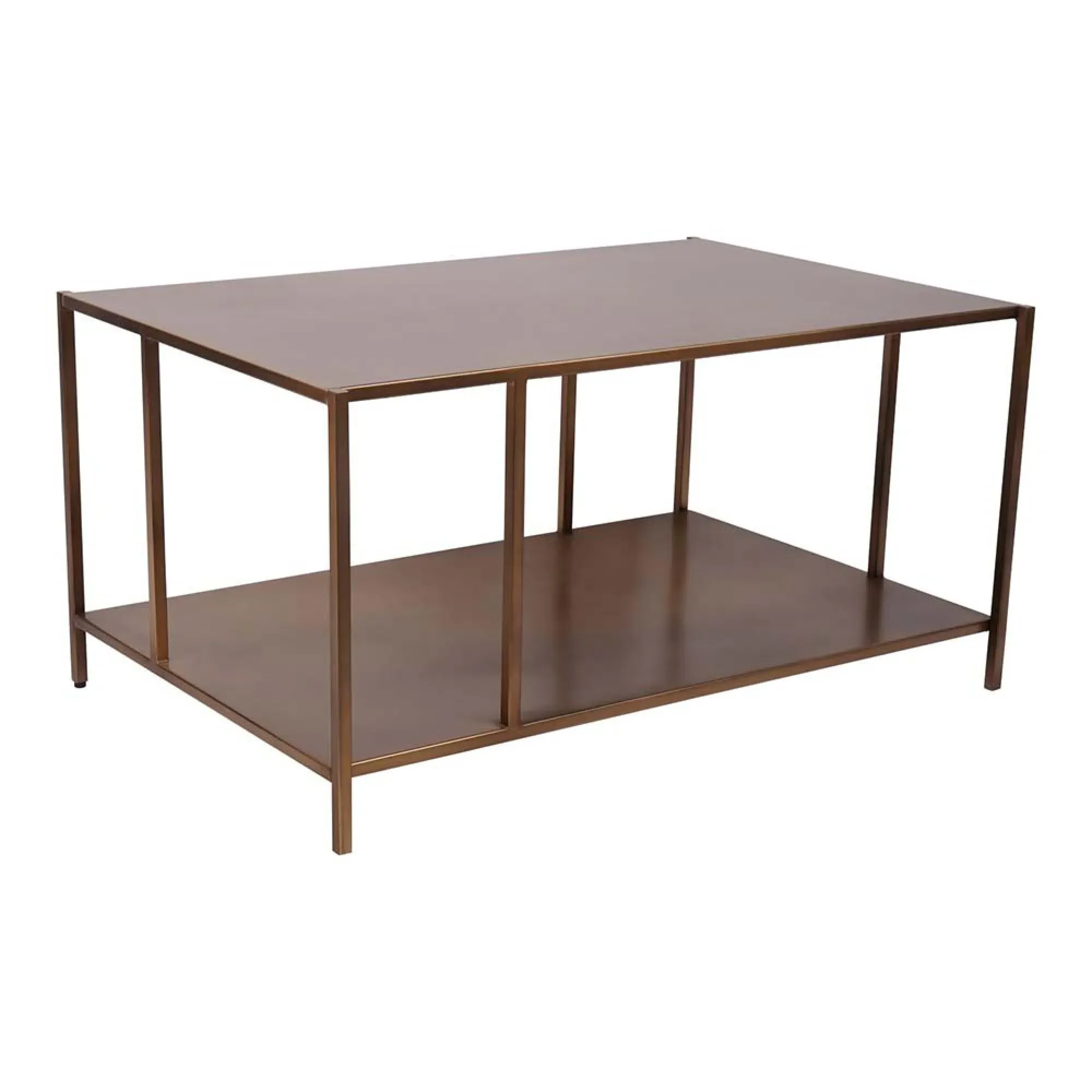 Brooks Coffee Table - Brushed Champagne