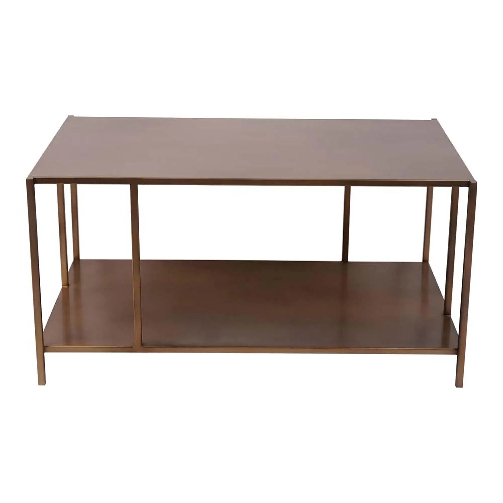 Brooks Coffee Table - Brushed Champagne