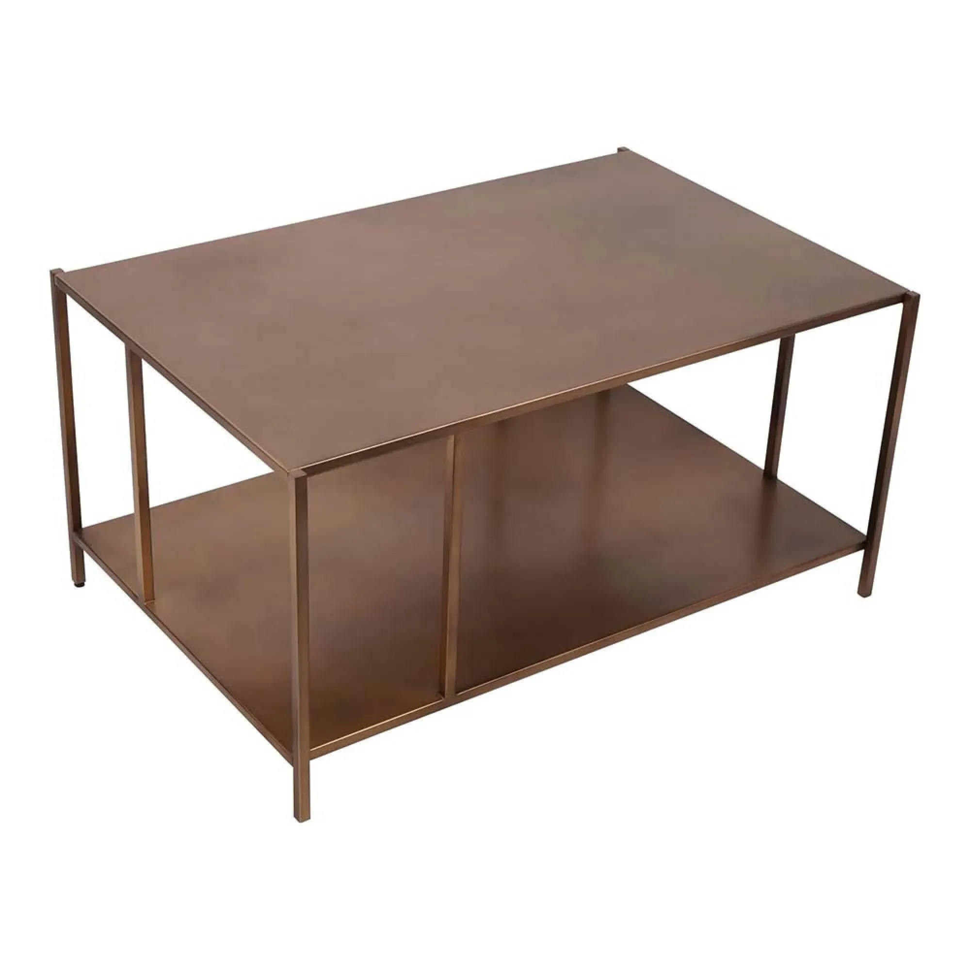 Brooks Coffee Table - Brushed Champagne