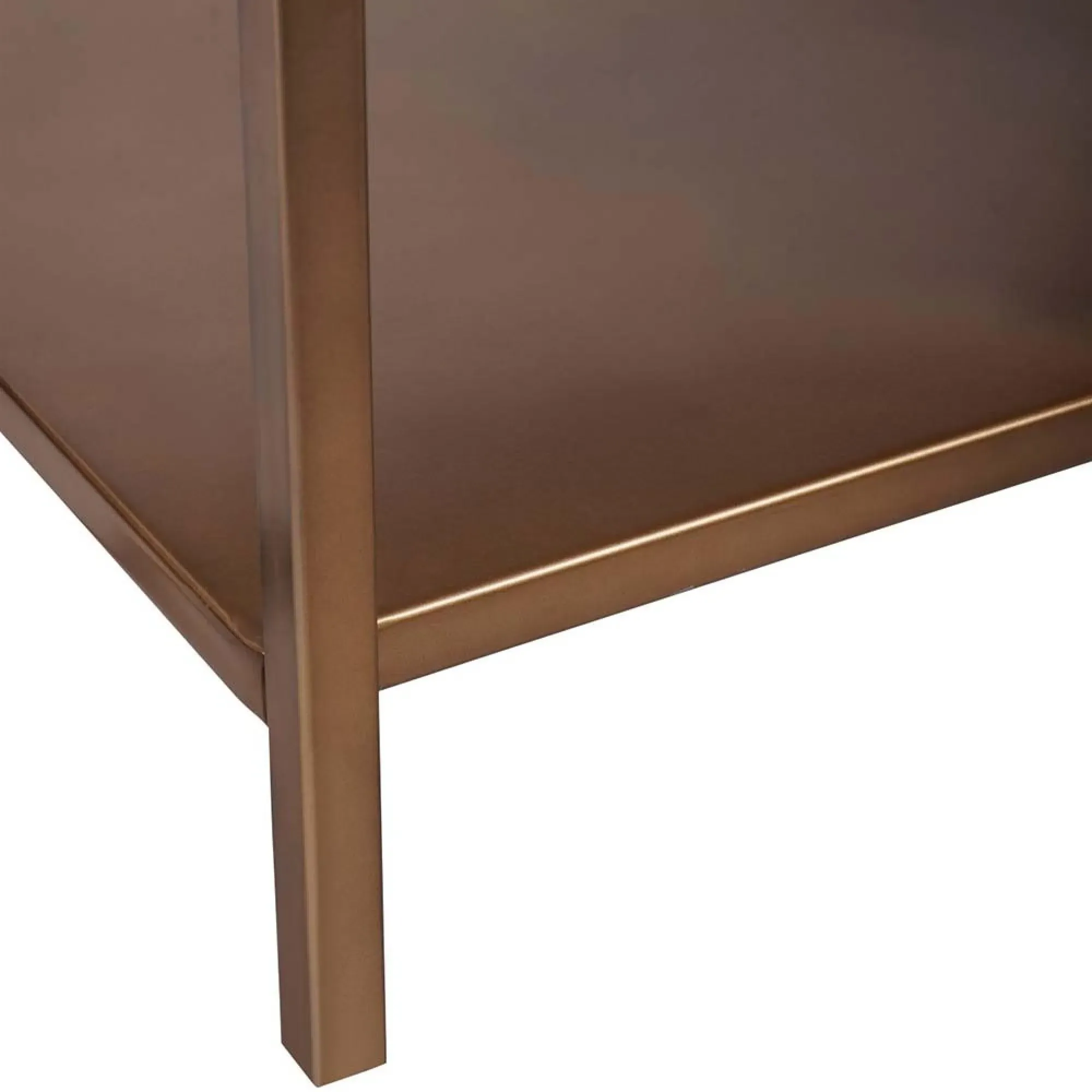 Brooks Coffee Table - Brushed Champagne