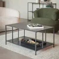 Brooks Coffee Table - Mottled Black