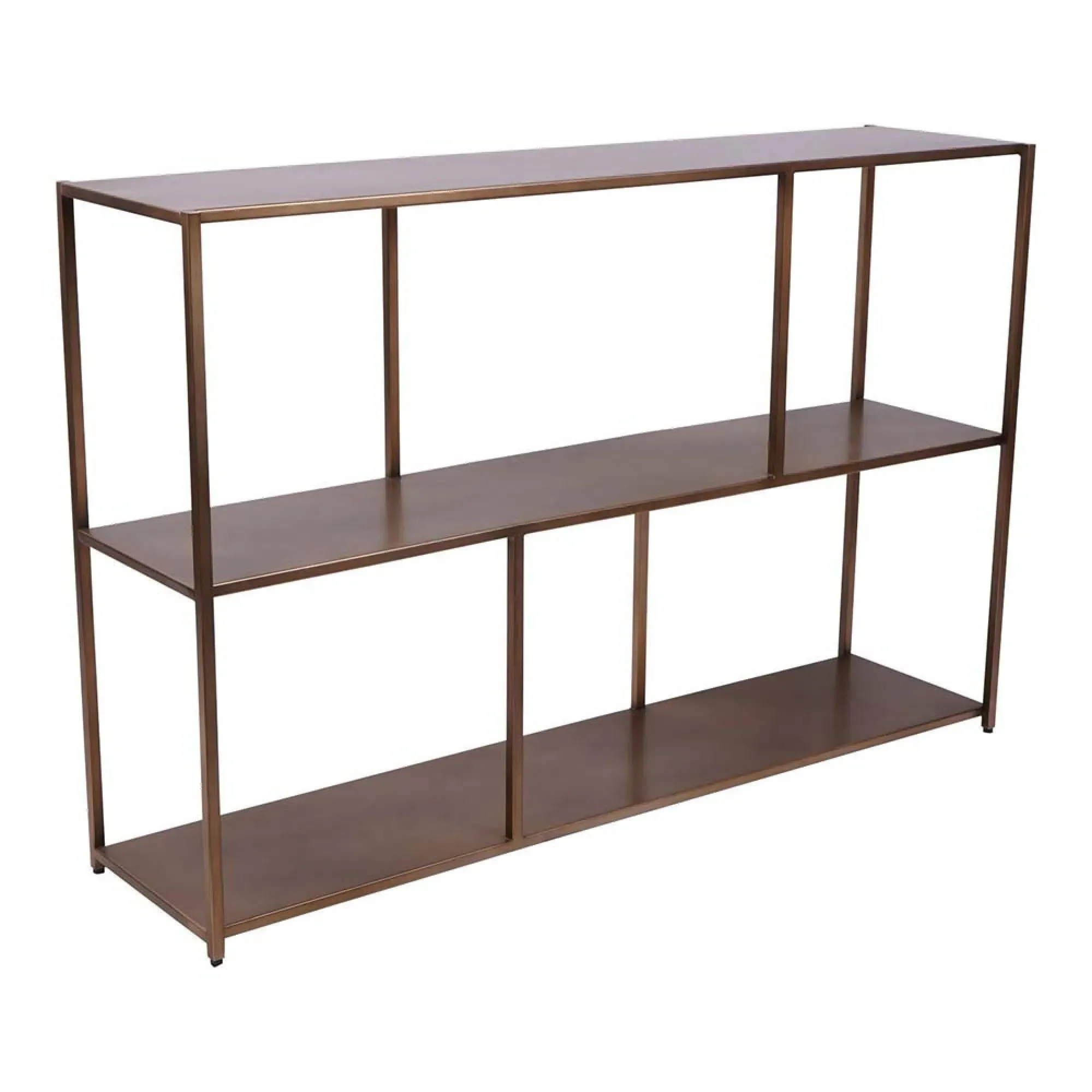 Brooks Console Table - Brushed Champagne