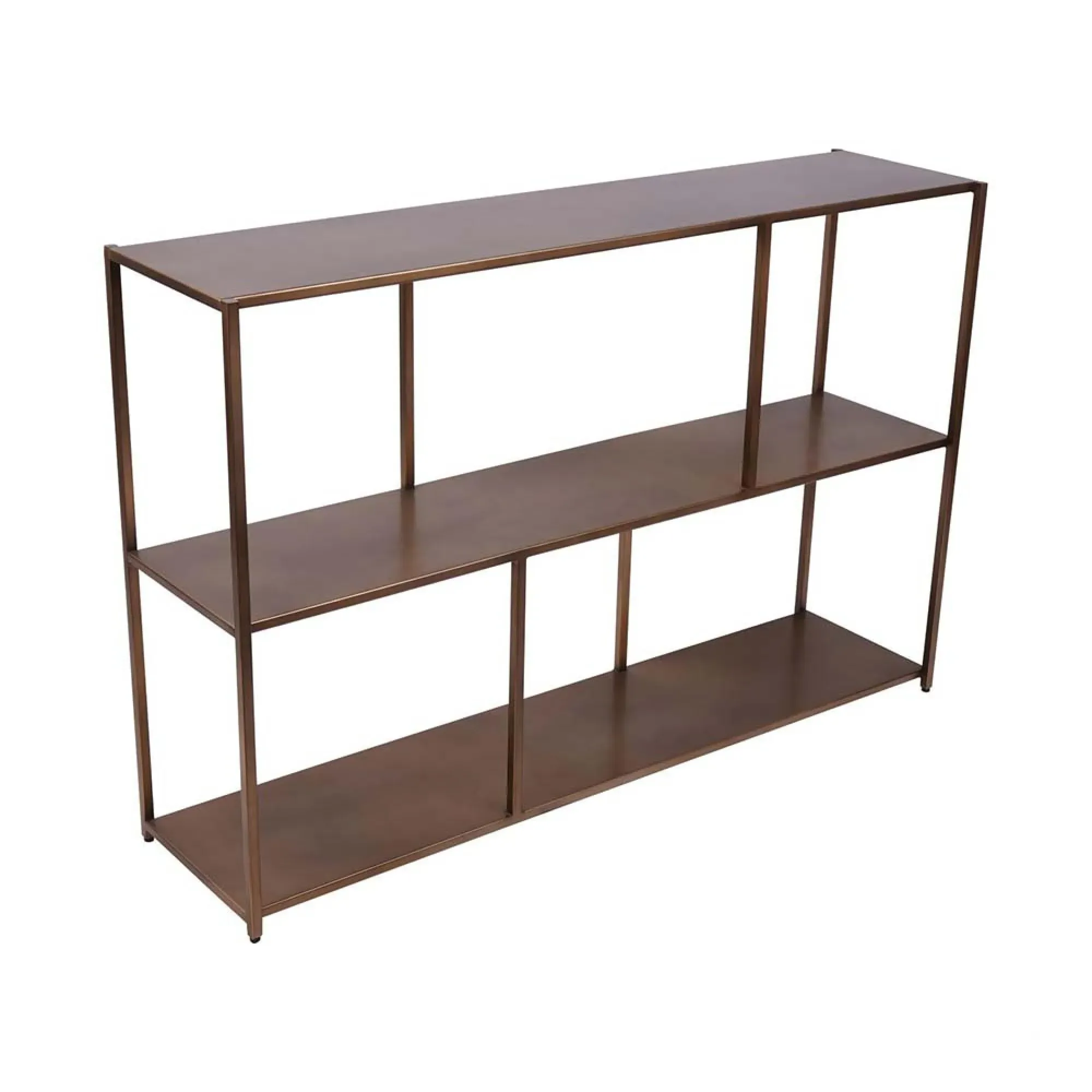 Brooks Console Table - Brushed Champagne