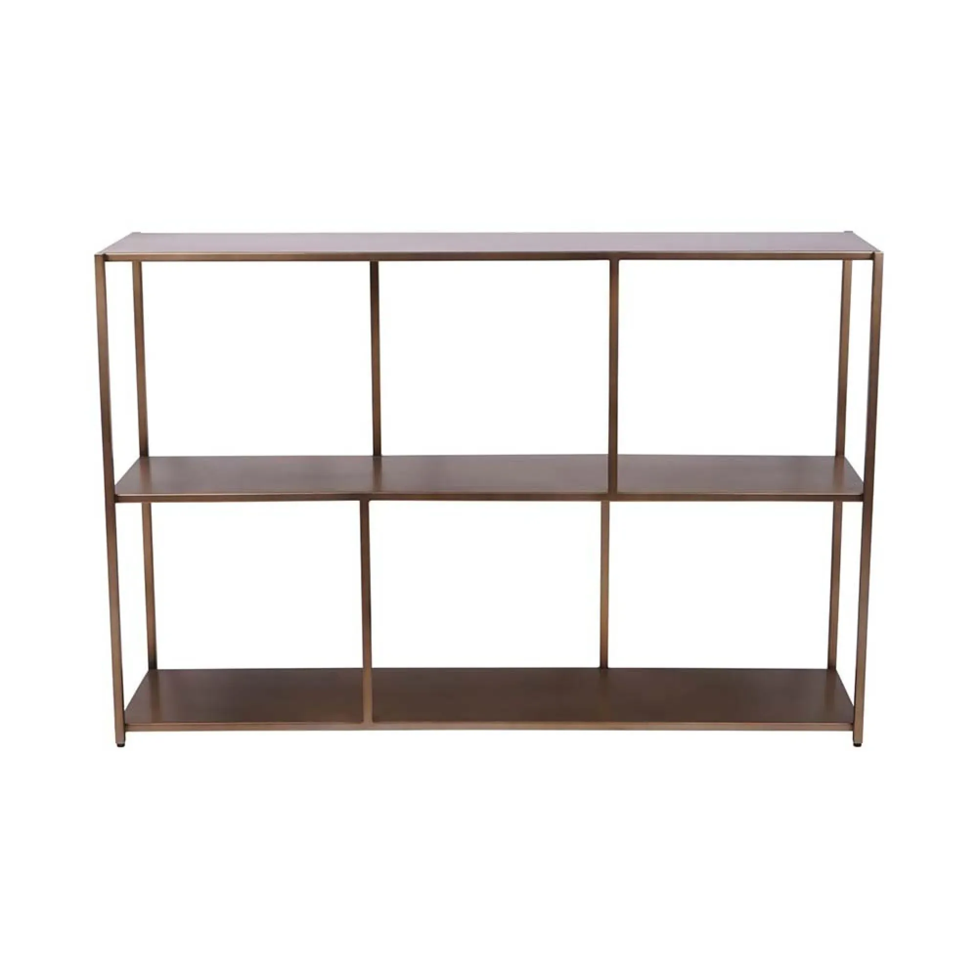 Brooks Console Table - Brushed Champagne
