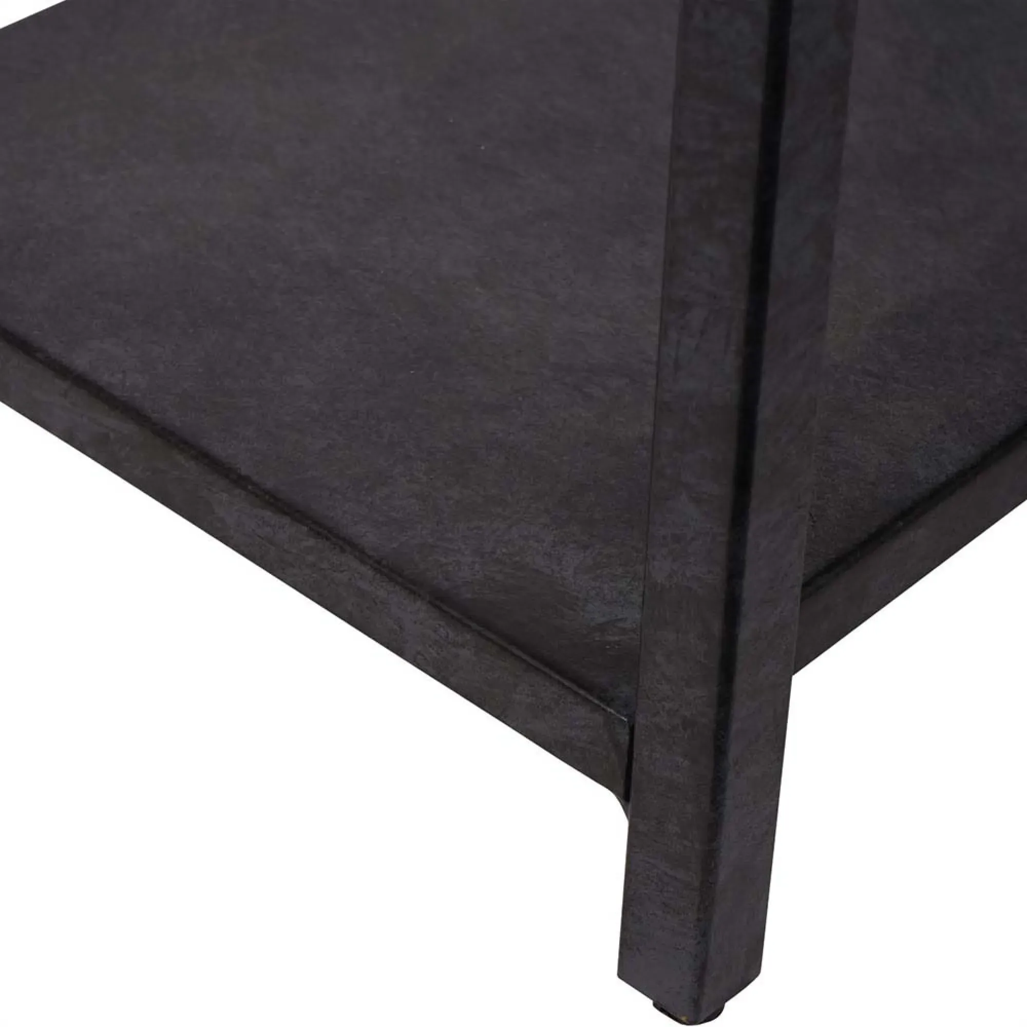 Brooks Tall Metal Shelving Unit - Charcoal Black