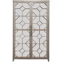 Campbell Mirrored 2 Door Hall Cabinet