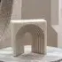 Genoa Decorative Sculpture - White, Marble