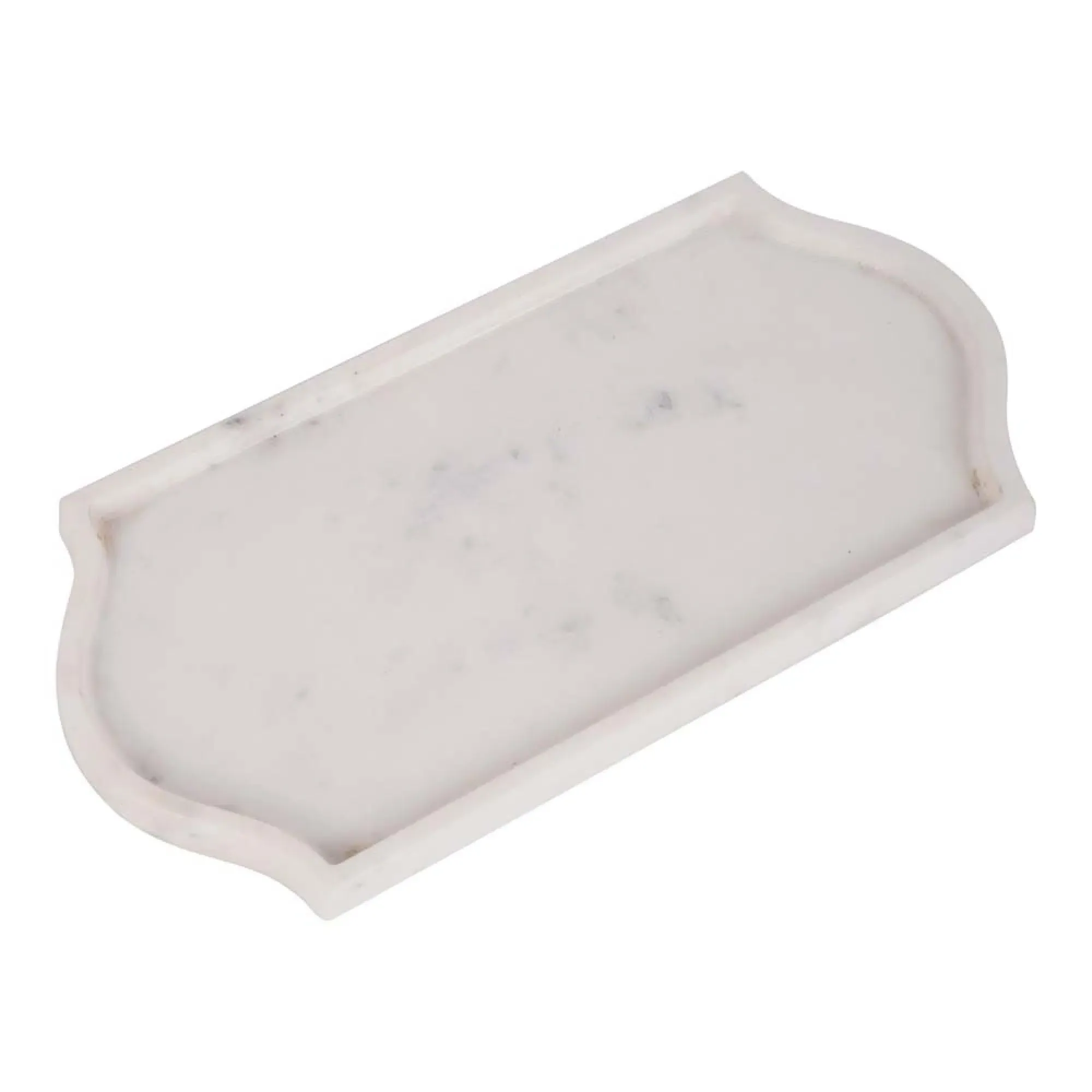 Genoa Marble Tray - White