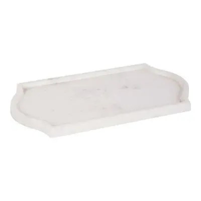 Genoa Marble Tray - White image