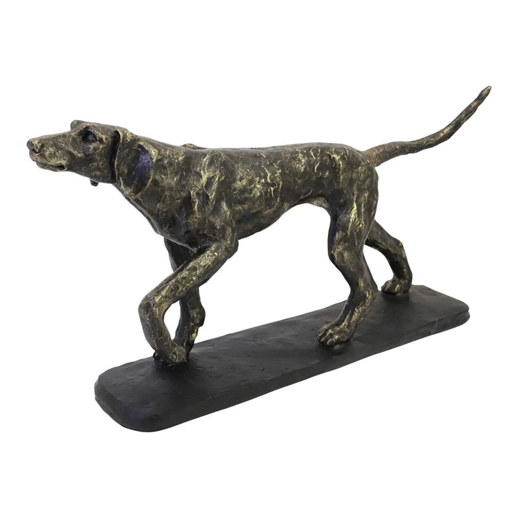Hunter Dog Sculpture - Bronze