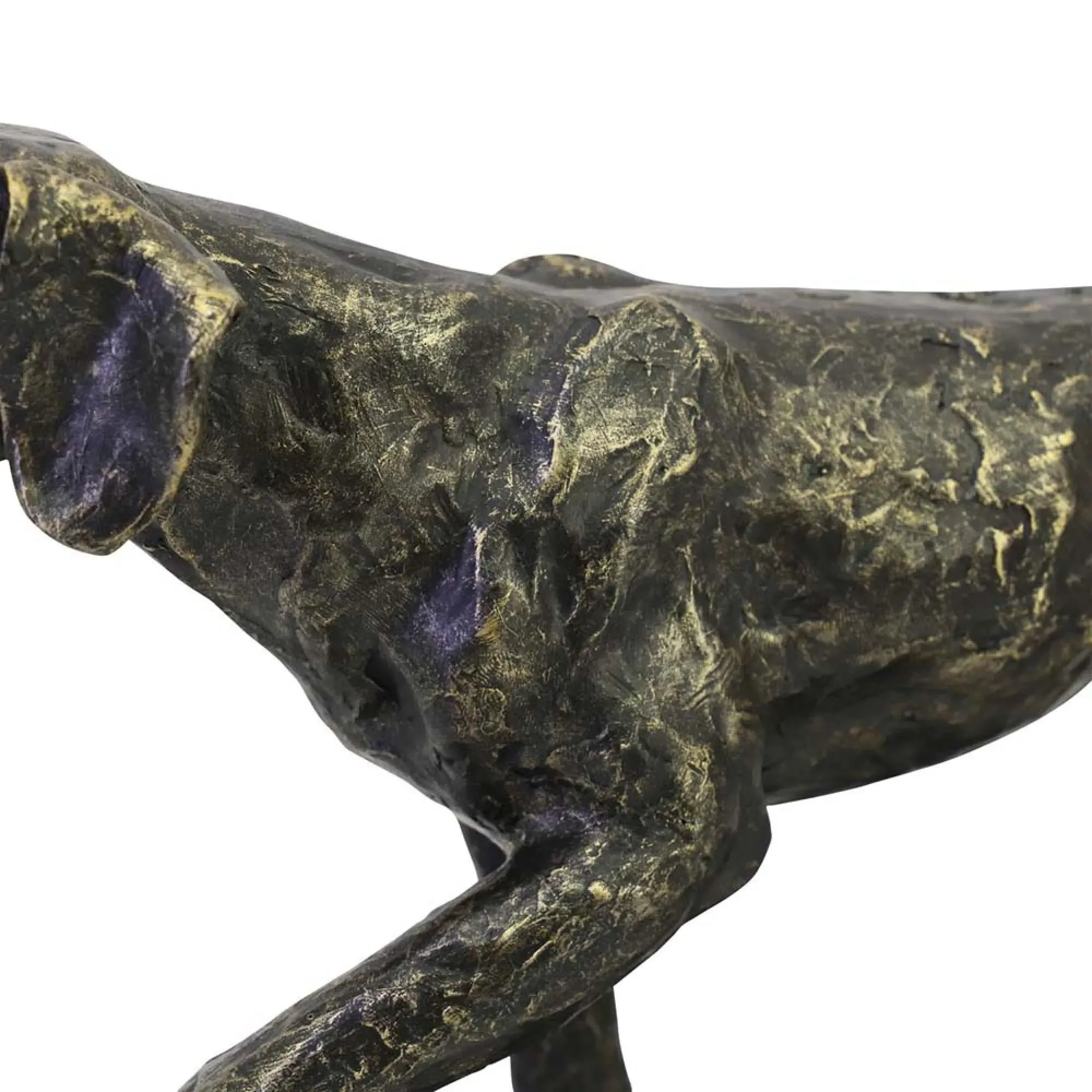 Hunter Dog Sculpture - Bronze