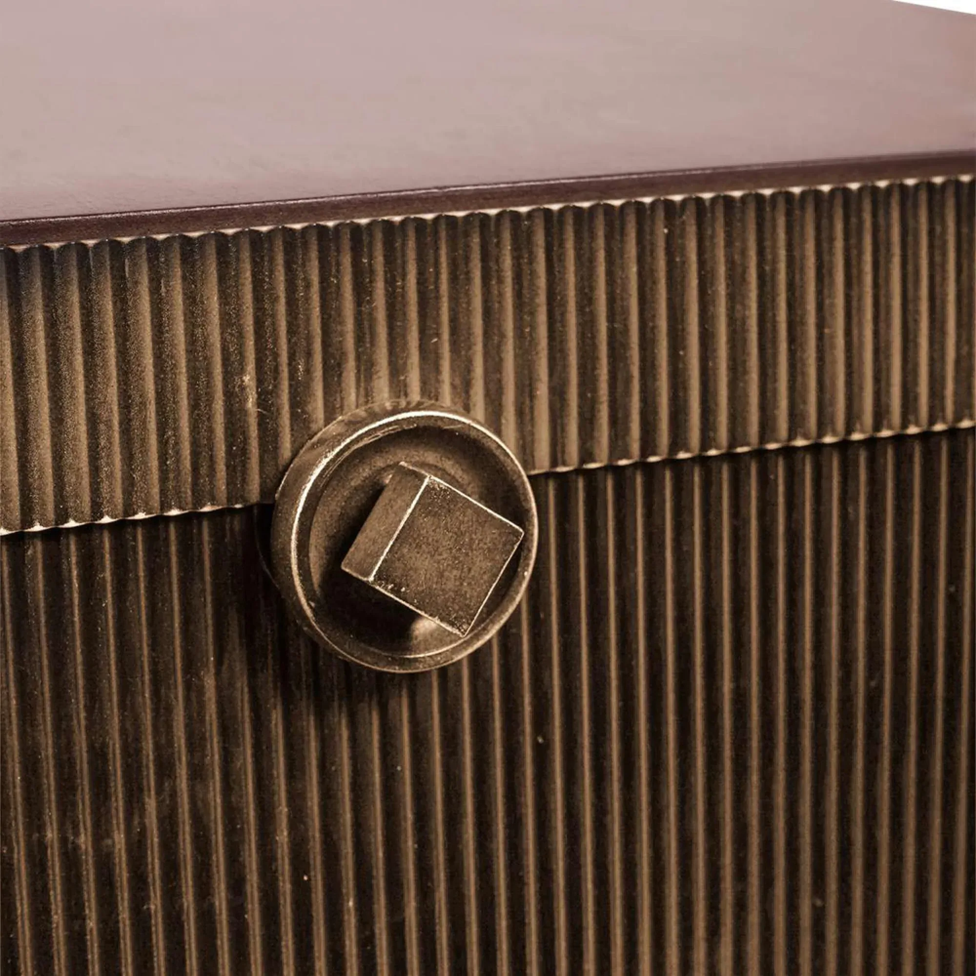 Hunter Square Coffee Table - Brown