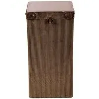 Hunter Square Side Table - Brown