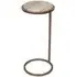 Iota Round Accent Table - Green, Onyx