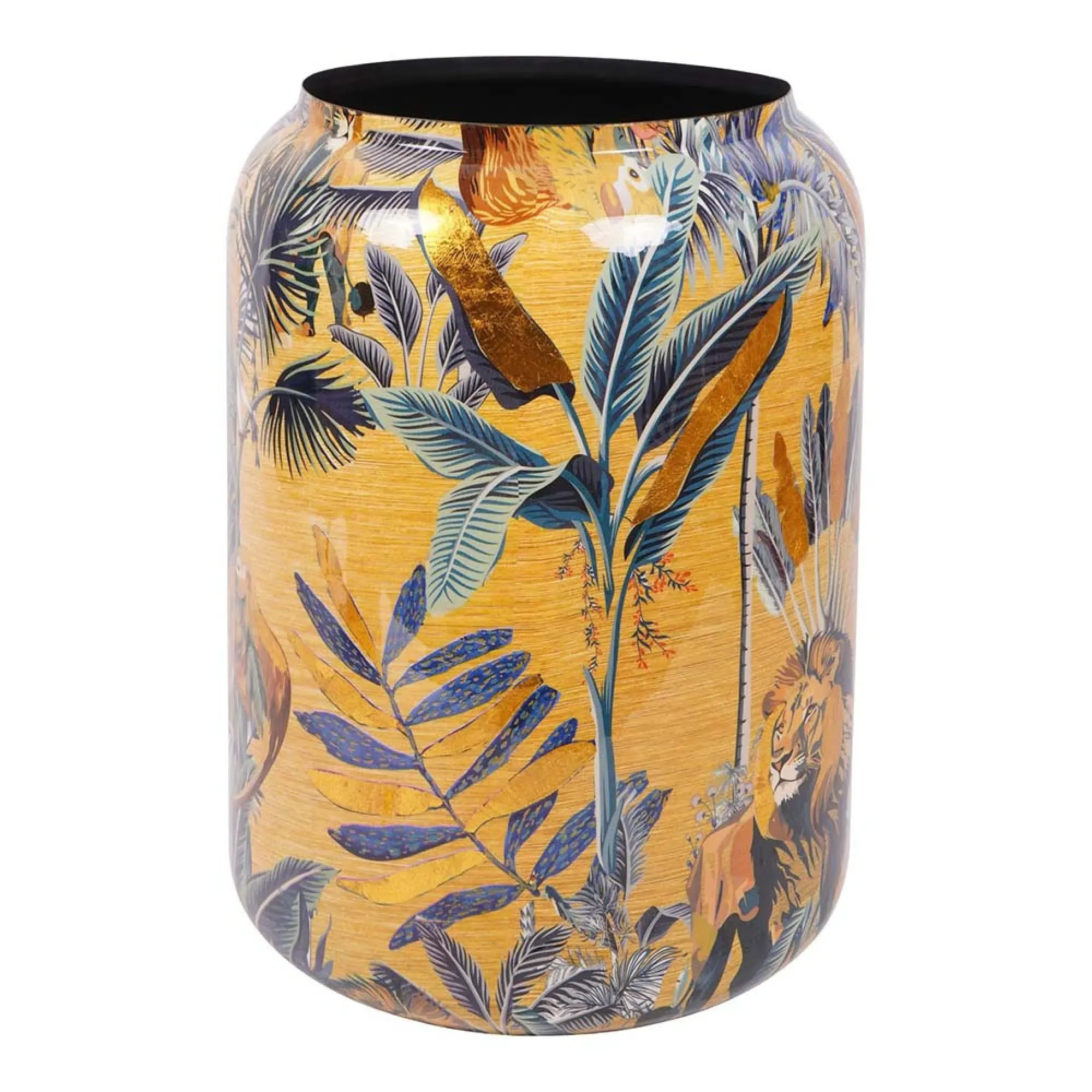 Jungle Large Vase - Gold